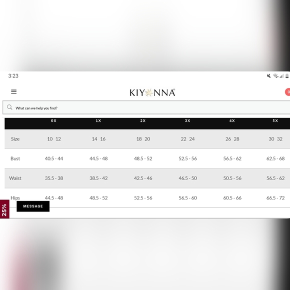 Kiyonna Juliet wrap top in blush/black lace Size 10/12 large - Picture 8 of 9